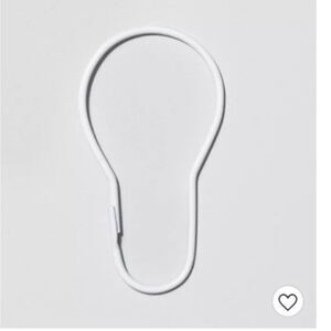 Shower Curtain Hooks With Clasp - Room Essentials